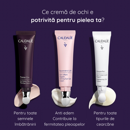 Crema anti-age pentru conturul ochilor Premier Cru, 15 ml, Caudalie 755597