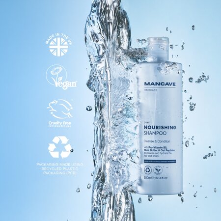 Sampon hidratant, 500 ml, Mancave 755588
