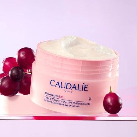 Crema de corp cu efect de fermitate Cashmere Resveratrol Lift, 200 ml, Caudalie 755621