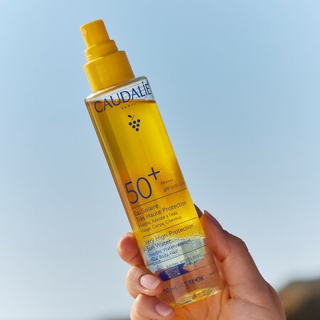 Apa bifazica cu protectie solara SPF 50+, 150 ml, Caudalie 755673