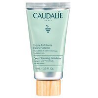Exfoliant cu microgranule din nisip vulcanic pentru curatare profunda Vinoclean, 75 ml, Caudalie