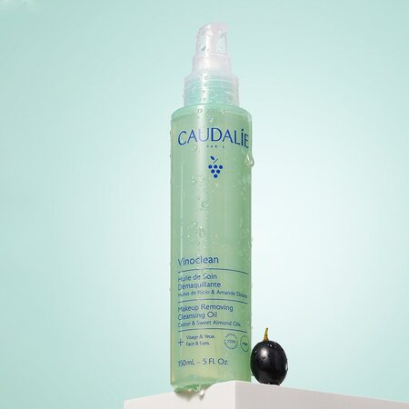 Ulei demachiant delicat pentru fata si ochi Vinoclean, 150 ml, Caudalie 755730