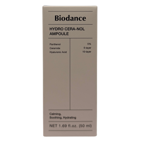Ser hidratant si calmant Hydro Cera-Nol Ampoule, 50 ml, Biodance 755744