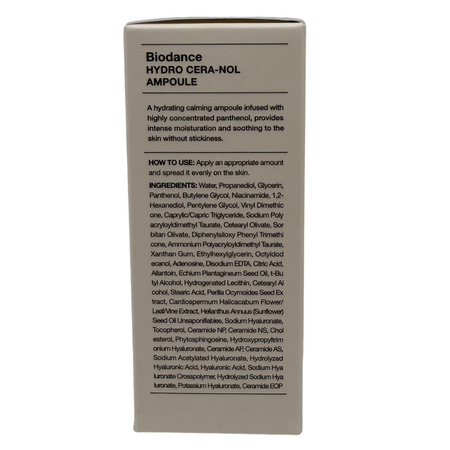 Ser hidratant si calmant Hydro Cera-Nol Ampoule, 50 ml, Biodance 755745