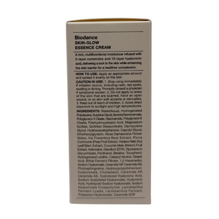 Crema hidratanta cu ceramide Skin-Glow Essence, 50 ml, Biodance 755755