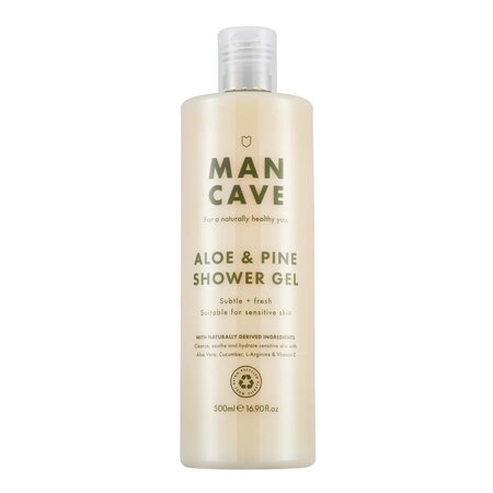 Gel de dus pentru barbati Aloe&Pin, 500 ml, Mancave