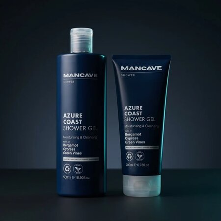 Gel de dus pentru barbati Azure Coast, 200 ml, Mancave 755799