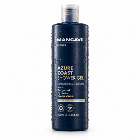 Gel de dus pentru barbati Azure Coast, 500 ml, Mancave