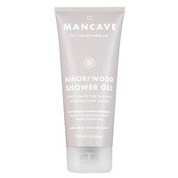 Gel de dus pentru barbati Hinoki Wood, 200 ml, Mancave