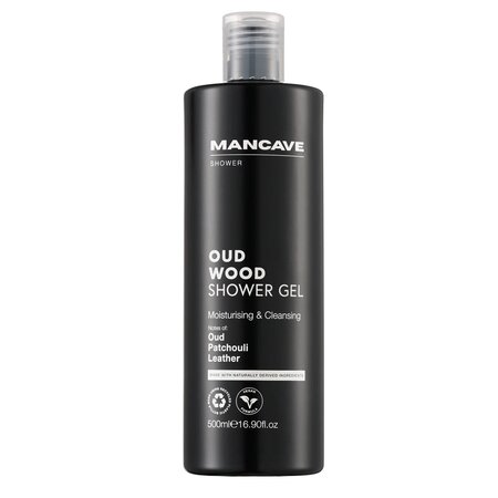 Gel de dus pentru barbati Oud Wood, 500 ml, Mancave