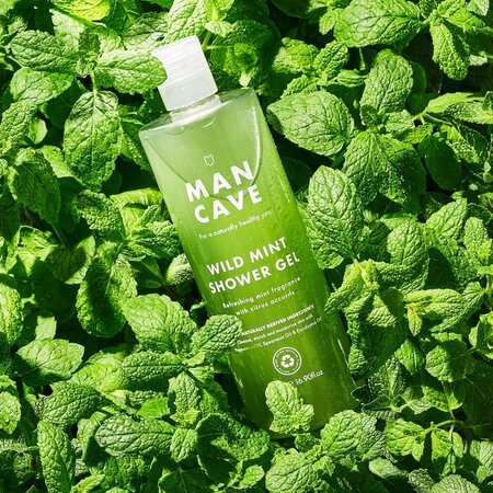 Gel de dus pentru barbati Wild Mint, 500 ml, Mancave 755900