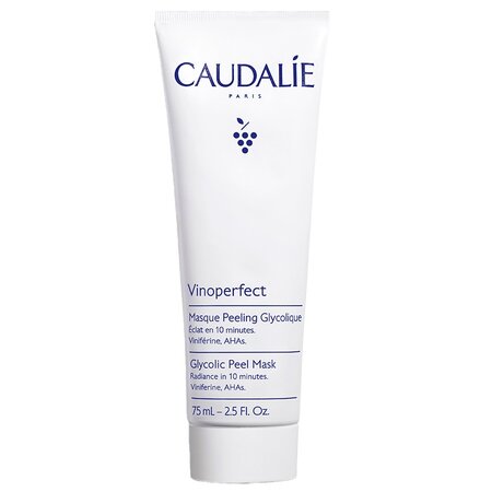 Masca exfolianta anti-pete cu acid glicolic Vinoperfect, 75 ml, Caudalie