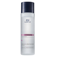 Toner pentru fermitate cu acid hialuronic si bakuchiol Clean-Up Collagen Booster, 200 ml, CU Skin