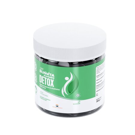 Swp Sunvita Gummies Detox, 60 jeleuri, Sun Wave Pharma 755915