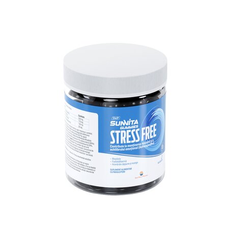 Jeleuri anti-stres Swp Sunvita Gummies Stress Free, 60 jeleuri, Sun Wave Pharma