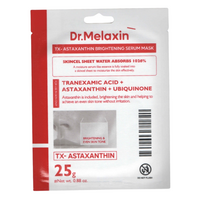 Masca cu acid tranexamic si astaxanthin pentru luminozitate TX-Astaxanthin, 25 g, Dr. Melaxin
