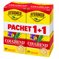 Pachet Sirop cu zahar Coughend, 2 x 100 ml, Ayurmed