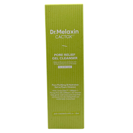 Gel de curatare cu mucina de cactus, LHA, AHA si PHA Cactox Pore Relief, 120 ml, Dr. Melaxin 756113