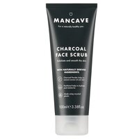 Exfoliant facial cu carbune active, 100 ml, Mancave