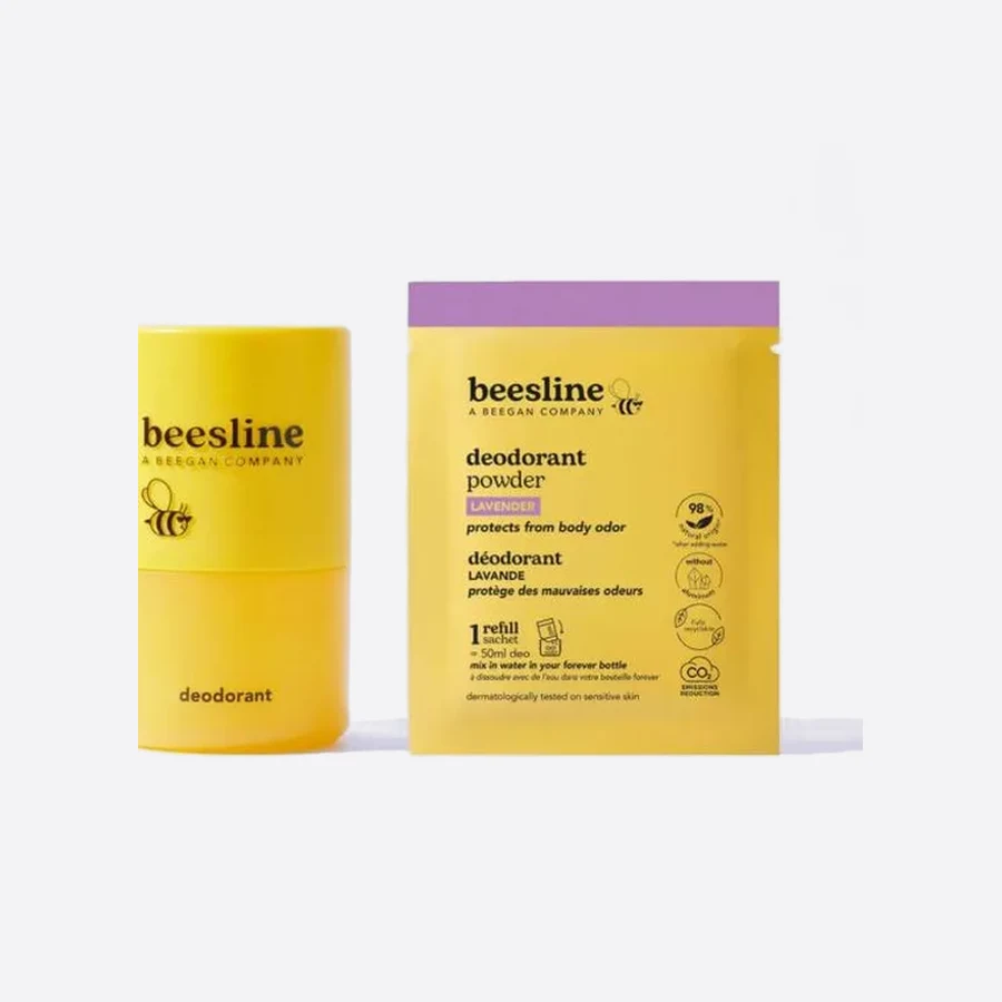 Beesline Forever &mdash; deodorant pudră re&icirc;ncărcabil 48h