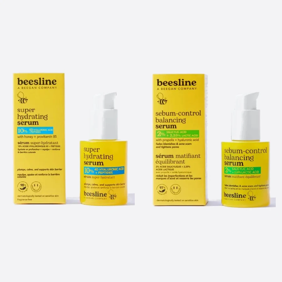 Serurile de față Beesline &mdash; Super Hydrating și Sebum-Control
