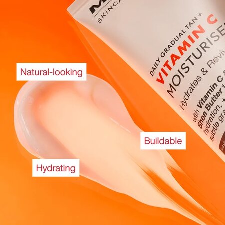 Crema hidratanta cu vitamina C si efect autobronzant gradual, 100 ml, Mancave 756170