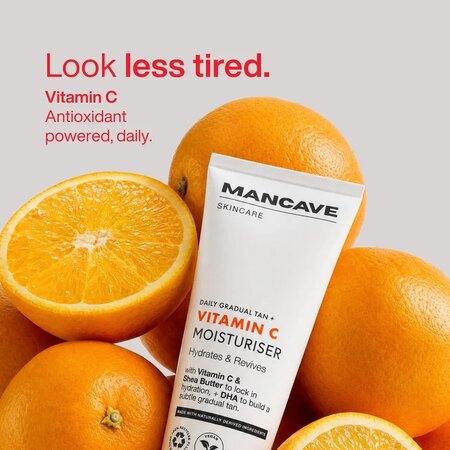 Crema hidratanta cu vitamina C si efect autobronzant gradual, 100 ml, Mancave 756171