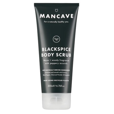 Exfoliant pentru corp Blackspice, 200 ml, Mancave