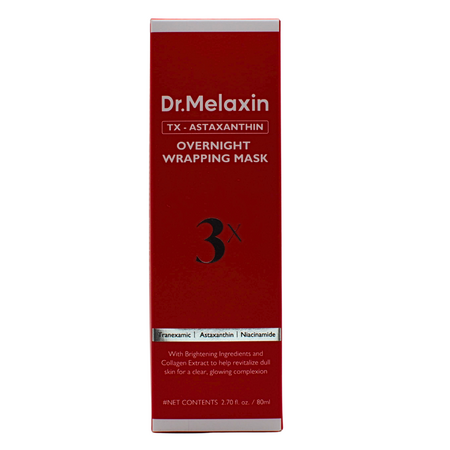 Masca de noapte pentru luminozitate TX-Astaxanthin, 80 ml, Dr. Melaxin 756201