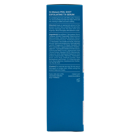 Ser exfoliant cu acid tranexamic Peel Shot, 80 ml, Dr. Melaxin 756330