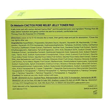 Dischete cu extract de cactus Cactox Pore Relief, 170 ml, Dr. Melaxin 756388