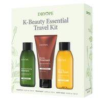 Set Sampon cu extract de musetel 60 ml + Masca de par cu extract de musetel 40 ml + Gel de dus 60 ml Fruity Freesia, Dryope