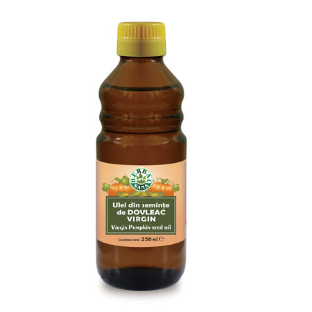 Ulei din seminte de dovleac virgin, 250 ml, Herbavit