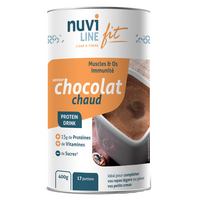 Ciocolata calda proteica, 400 g, Nuviline