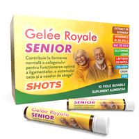 Gelee Royale pentru seniori, 10 fiole buvabile, Justin Pharma