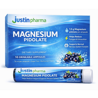 Magneziu Pidolate Forte, 1.5 mg, 10 fiole buvabile, Justin Pharma