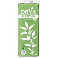 Bautura vegetala de ovaz cu matcha Barista, 1000 ml, Dryk