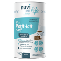 Izolat proteic din zer cu aroma de ciocolata, 300 g, Nuviline