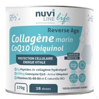 Colagen marin + Ubiquinol Q10 Ultra Anti-Age Complex, 170 g, Nuviline