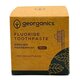 Pasta de dinti cu fluor Peppermint, 60 ml, Georganics 756612