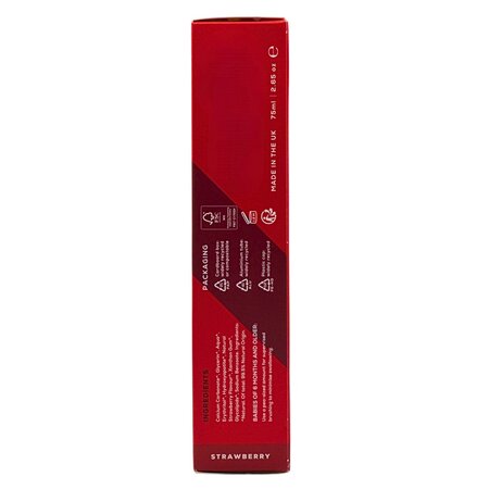Pasta de dinti cu hidroxiapatita si aroma de capsuni pentru copii, 75 ml, Georganics 756623
