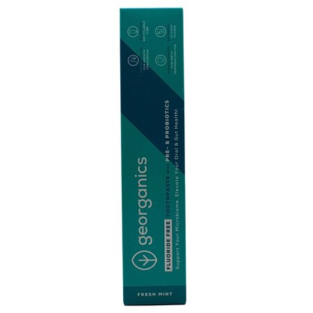 Pasta de dinti cu prebiotice, probiotice si hidroxiapatita, 75 ml, Georganics 756648