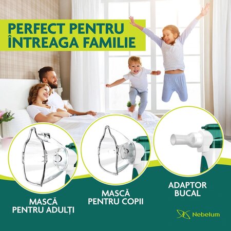 Nebulizator portabil cu ultrasunete NBM-5, 1 bucata, Nebelum 756857