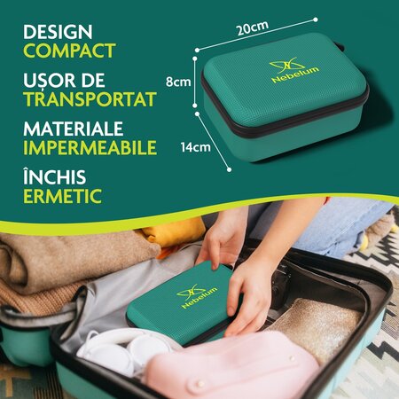 Nebulizator portabil cu ultrasunete pentru copii NBM-8, 1 bucata, Nebelum 756886