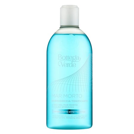 Gel de dus cu saruri de la Marea Moarta si Spirulina Mar Morto, 400 ml, Bottega Verde
