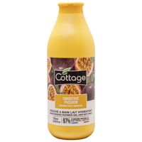 Lapte hidratant pentru dus si baie Smoothie Passion, 750 ml, Cottage