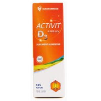 Spray cu vitamina D3 Activit, 25 ml, Eurofarmaco