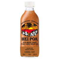 Ulei pur de monoi cu perle aurii, 100 ml, Hei Poa