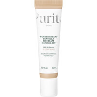 Crema BB cu niacinamida, centalla asiatica si SPF 30 Nuanta 21 Light Beige Wonder Releaf Natural Fit, 30 ml, Purito