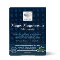 Magneziu glicinat Magic, 60 comprimate, New Nordic